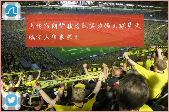杰伦布朗赞猛龙队实力强大球员天赋令人印象深刻